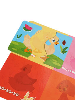 Магнитные макси - пазлы половинки «Домашние животные», 8 пазлов, 16 деталей