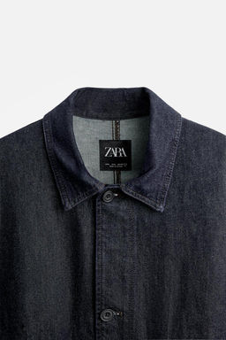 BOXY FIT DENIM JACKET - Zara фото 9