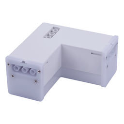 ULO-N11L-8W/4000K/90D IP40 WHITE Светильник светодиодный L-образный. Угол 90 градусов. Белый свет (4000K). 800Лм. Алюминий. Цвет белый. TM Uniel