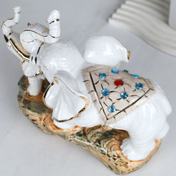 Статуэтка Слониха со слоненком 19 см / W232 /уп 18/ - ГалеонТрейд фото 2