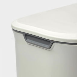 Ведро для мусора подвесное Доляна, 9 л, 2 вида крепления, белое фото 6