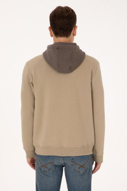 Erkek A__k Haki Sweatshirt