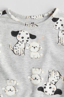 Camiseta estampada de punto - H&m фото 2