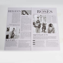 Цена за 20 шт. Пленка флористическая Газета моды 65мкм, 50 х 58 см - UPAK LAND фото 3