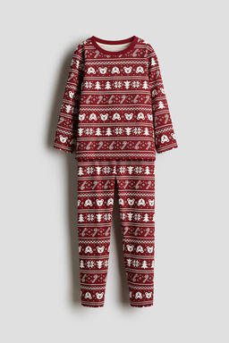 Printed cotton pyjamas