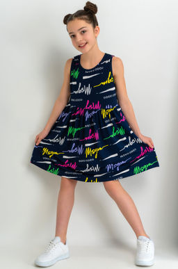 Летнее платье из бамбука для девочки Happyfox