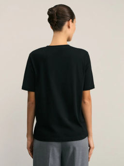 Базовая футболка из хлопка / Zarina  фото 5