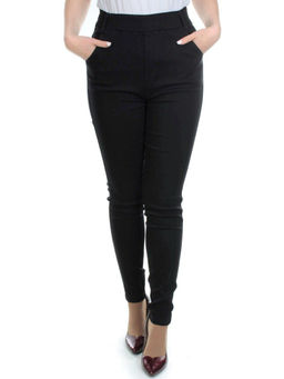 378-6 BLACK Джеггинсы женские MOVEMENT - Фабричный китай фото 2