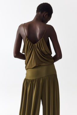 Top drapeado con tirantes espagueti - H&m фото 5