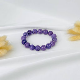 Браслет из Чароита 18,5 см - Радуга самоцветов фото 3