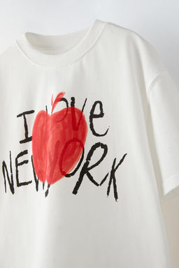 NEW YORK APPLE T-SHIRT - Zara фото 5