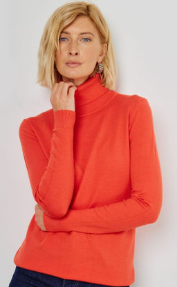 Водолазка P215-01 orange