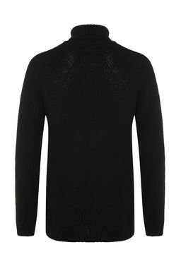 Trendyolmilla Man Ekru Slim Fit Yunlu Bal?kc? Yaka Reglan Kol Basic Triko Kazak TMNAW21KZ0404  фото 8