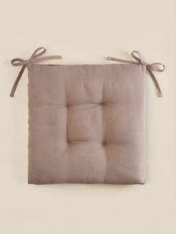 Подушка на стул SL HOME Coniferous, 42×42 см, коричневая