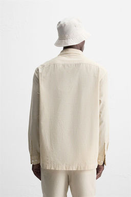 STRIPED OVERSHIRT - Zara фото 4