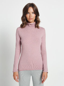 Водолазка женская ZZ-05002 dusty pink