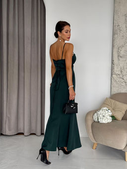 Платье AURA 3311-164 изумрудный