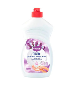 Гель для мытья посуды, Аромат Лайм и мята, 0,45л - Vitano фото 4