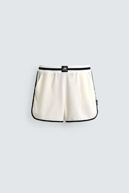 BERMUDA RELAXED FIT CINTUR?N / Beige oscuro - Zara фото 8