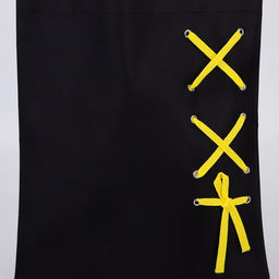 Сумка шопер, 35 х 1 х 40 см, с лентой, цвет черный - Nazamok фото 5