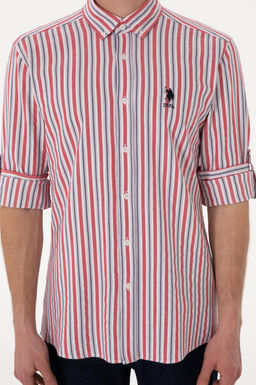 Erkek K_rm_z_ Uzun Kollu G_mlek Sepette S_rpriz _ndirim - U.s. polo assn фото 6