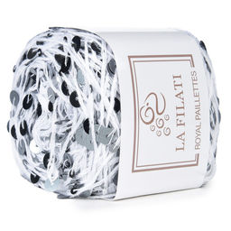 Royal Paillettes пряжа LA FILATI 55%%хлопок 45%пайетки 5х50г/120м