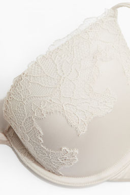 Sujetador push-up de microfibra y encaje - H&m фото 5
