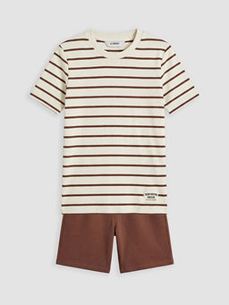 ?izgili Erkek ?ocuk Ti??rt ve ?ort