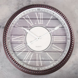 Часы настенные интерьерные «Лейрия», дискретный ход, d=50 см, от батарейки 1хАА
