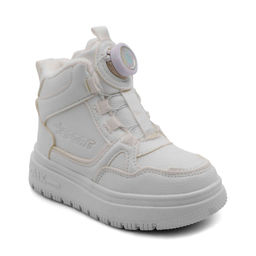 Кроссовки зимние на меху В7186-18 белые - BONCY фото 6