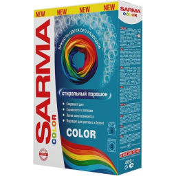САРМА стир.порошок 400гр Color