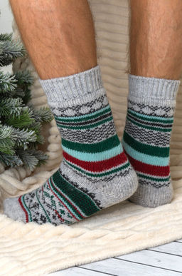 Мужские шерстяные носки Happyfox