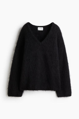 Jersey oversize en mezcla de mohair