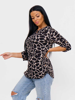 Туника женская , цвет бежевый