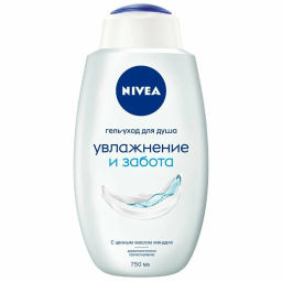### NIVEA SHOWER гель д/душа 500мл Увлажнение и забота
