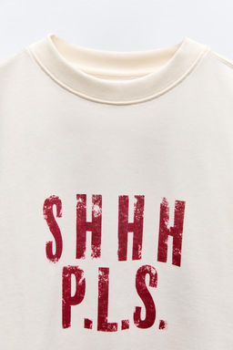 SLOGAN T-SHIRT - Zara фото 3