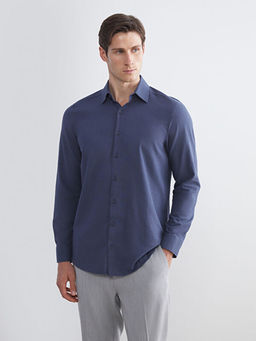 Slim Fit Uzun Kollu Erkek G?mlek