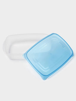 Набор контейнеров для хранения еды Darel plastic Трио, 3 шт., 700 мл, пластик, прозрачный, крышка МИКС
