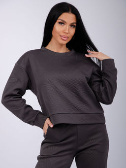 Костюм Богема 3, жаккард - Малина фото 62