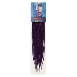 SIM-BRAIDS Афрокосы, 60 см, 18 прядей (CE), цвет фиолетовый(#IlI PUR) - Queen fair фото 5