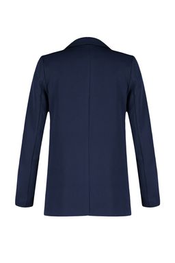 Lacivert Regular Gri Geometrik Desenli Astarl? Tek Dugmeli Cepli Dokuma Blazer Ceket TWOAW20CE0316