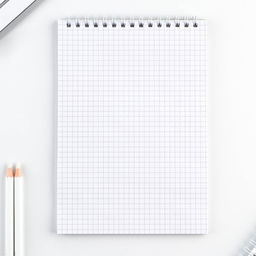 Цена за 2 шт. Блокнот, А5, 40 л., обложка картон Котик