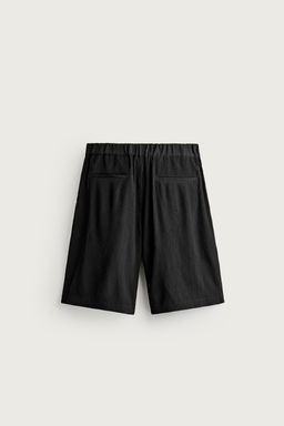 BERMUDA RELAXED FIT RELIEVE / Negro - Zara фото 7