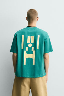 CAMISETA LAVADA GR?FICOS ESTAMPADOS / LAGOON