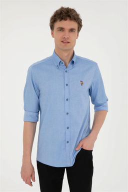 U. S. Polo Assn / Мужская базовая рубашка Saks с длинным рукавом - U.s. polo assn фото 3