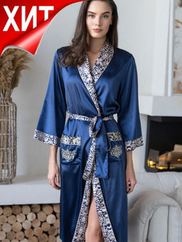 VISANTIA 9339 Классический длинный халат – кимоно Mia-Mella