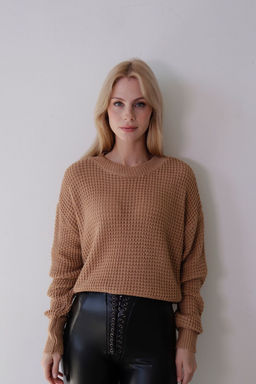 10815 Джемпер светло-коричневый - Martichelli фото 21