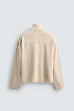WASHED ZIP-UP SWEATSHIRT - Zara фото 16