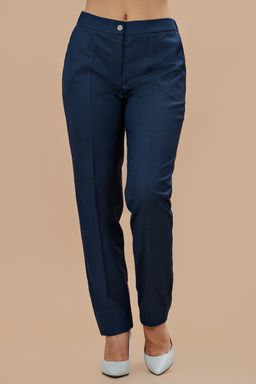 Брюки классические синие - Odis фото 3