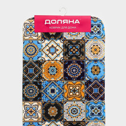 Коврик для ванной и туалета Доляна Богемия, мозаика, 45?120 см  фото 8